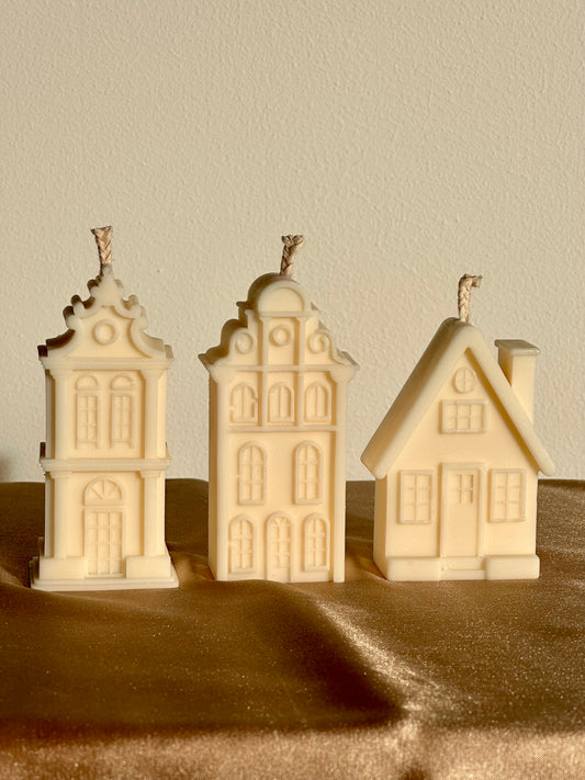 Soy Wax House Candle Set
